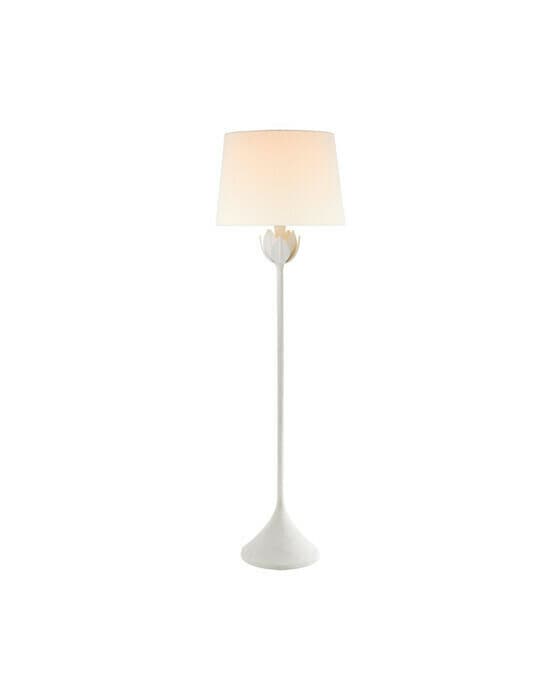 Alberto golvlampa vit