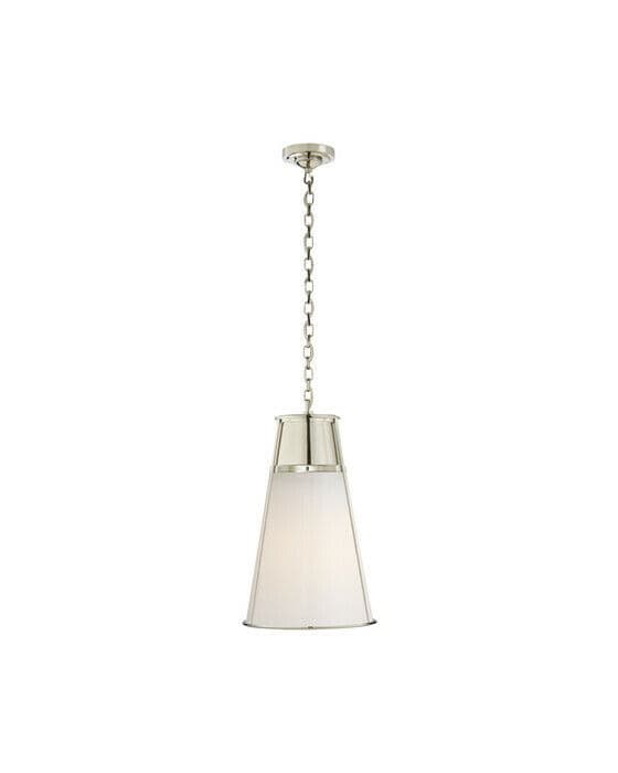 Robinson takpendel nickel/vit