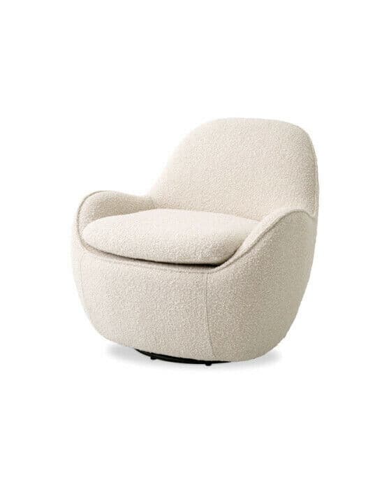 Cupido fåtölj bouclé cream