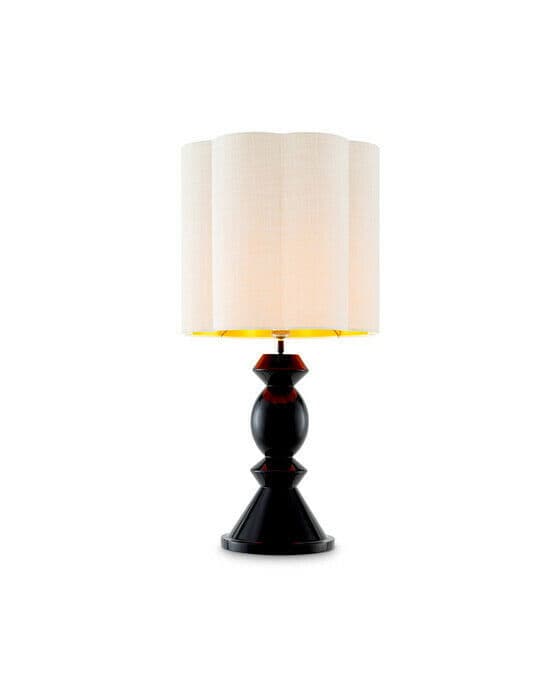 Dionne bordslampa svart/vit