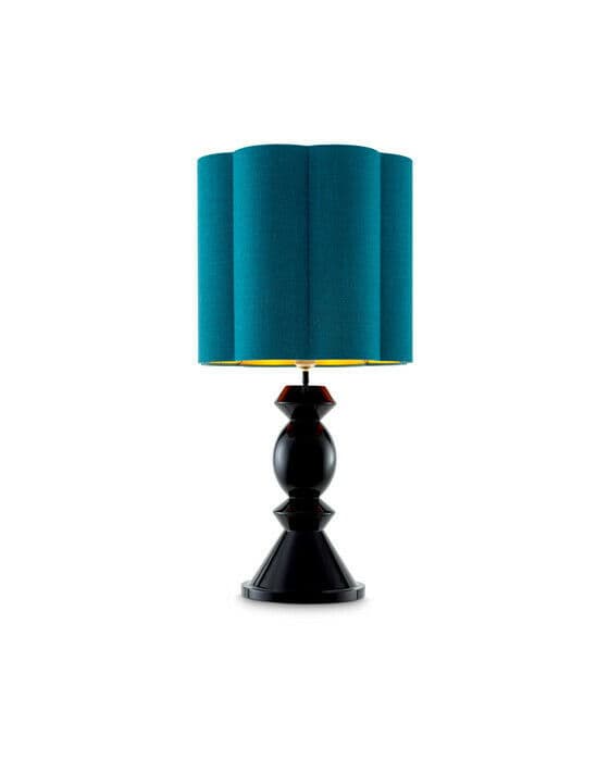 Dionne bordslampa svart/turkos