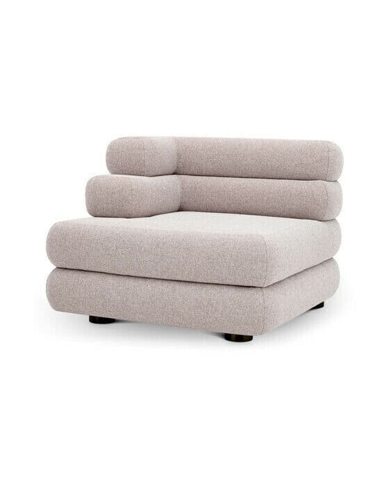 Malaga soffa mauritius light grey vänster