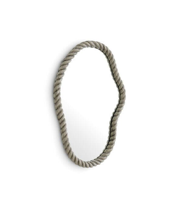 Elvington spegel antik nickel