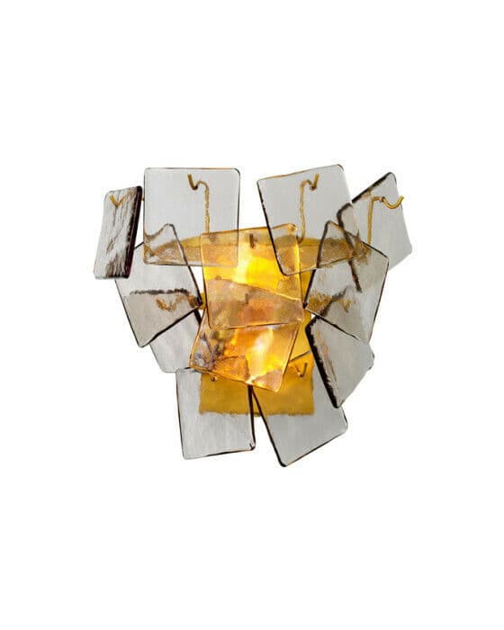 Biltmore vägglampa antik mässing