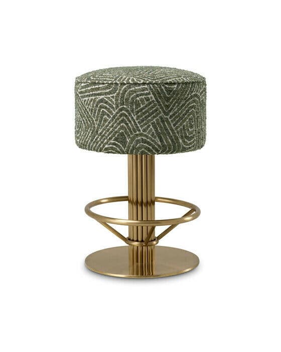 Carleton barstol camari green låg