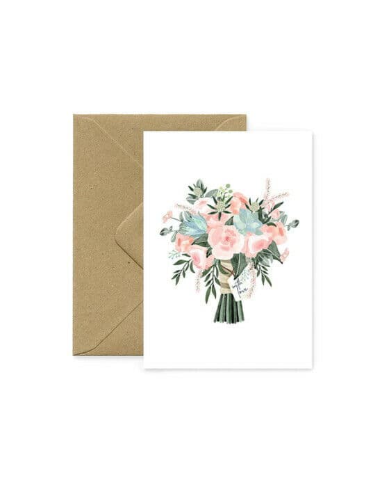 Bouquet with Love kort