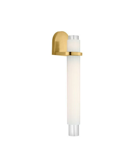 Arena 20" vägglampa mässing