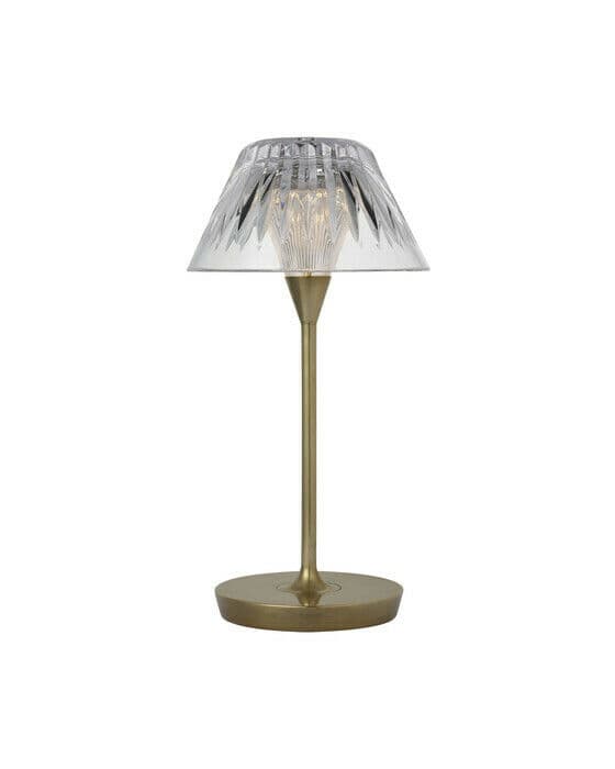 Blaze 12" bordslampa uppladdningsbar mässing