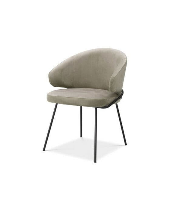 Kinley matstol savona greige velvet