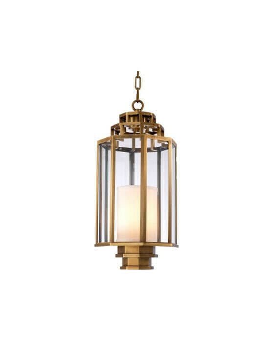 Monticello taklampa mässing