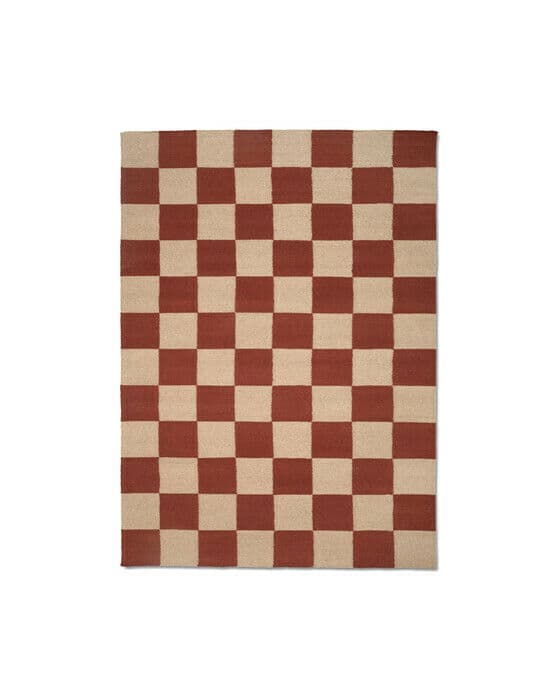 Square matta terrakotta