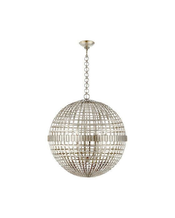 Mill Globe taklampa silver L