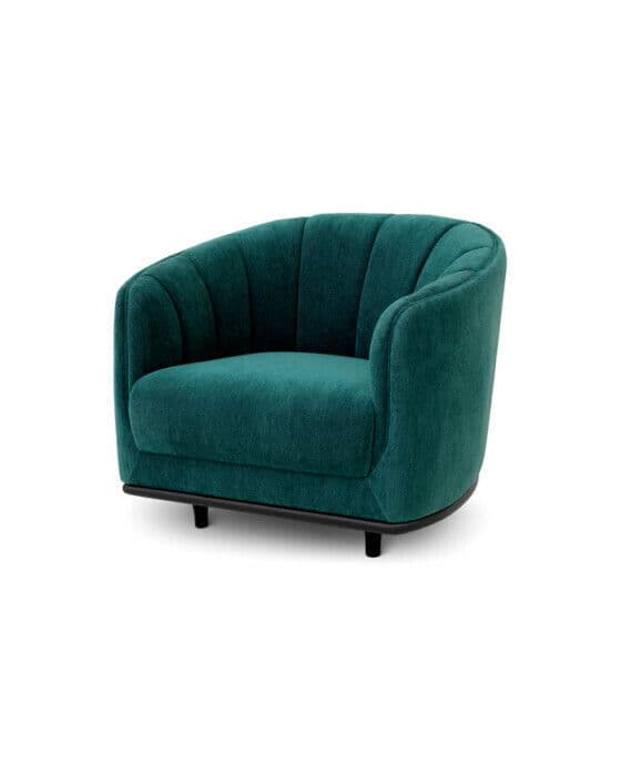 Agostino fåtölj pavilion sea green