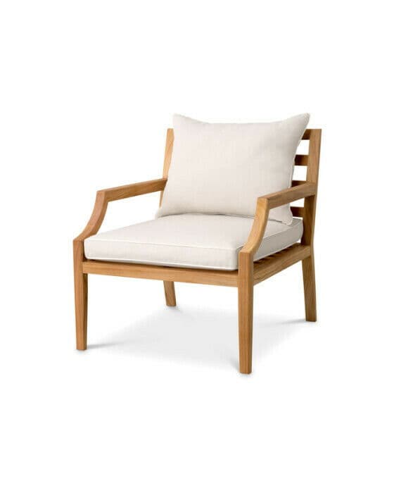 Hera fåtölj natural teak