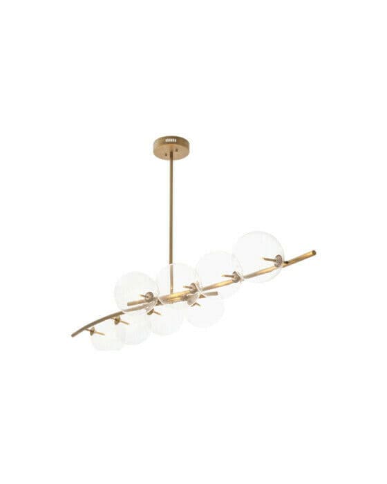 Spezia taklampa antique brass