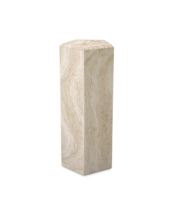 Cuneo piedestal travertine