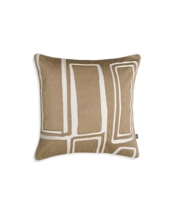 Ribeira kudde beige/vit