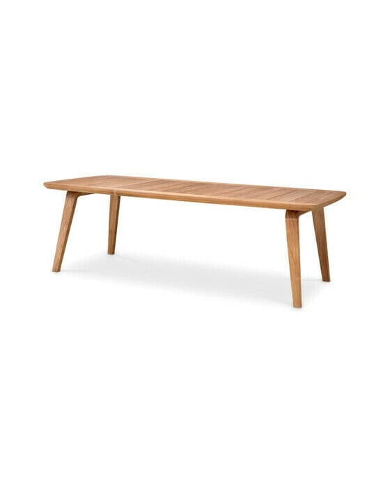 Glover matbord natural teak