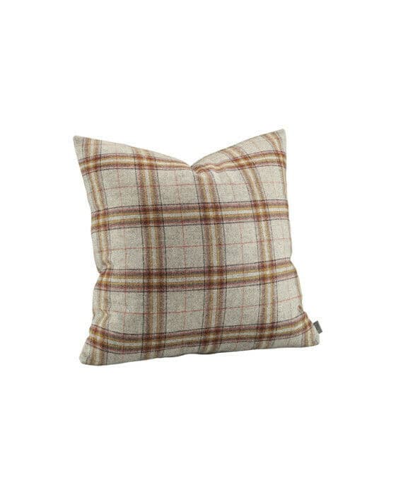 Glensdale Check kuddfodral grey/ochre