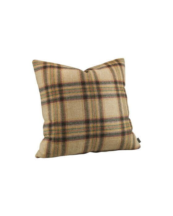 Glensdale Check kuddfodral olive