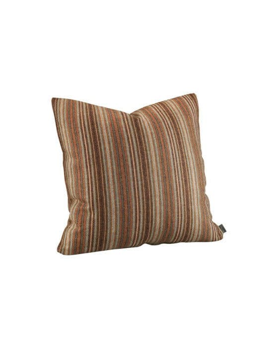 Glensdale Stripe kuddfodral grey/ochre