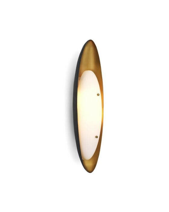 Venova vägglampa antik mässing