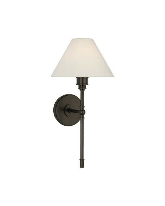 Parkington tail vägglampa brons