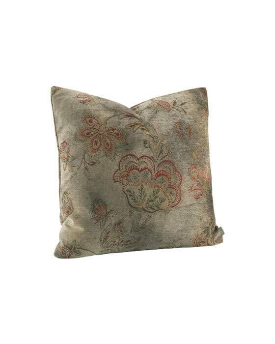 Miralago Flower kuddfodral taupe