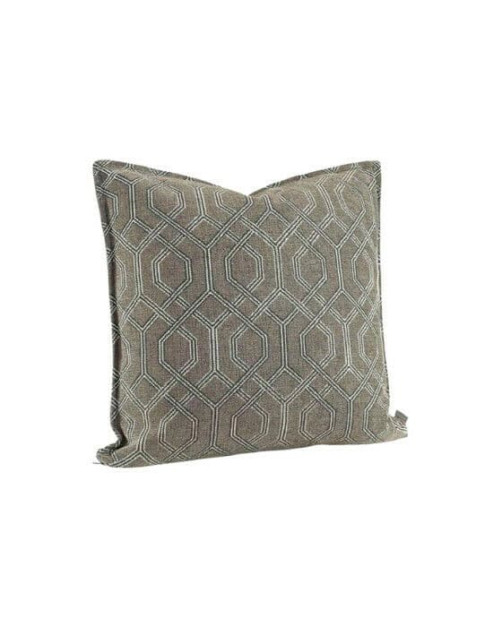 Prese kuddfodral taupe
