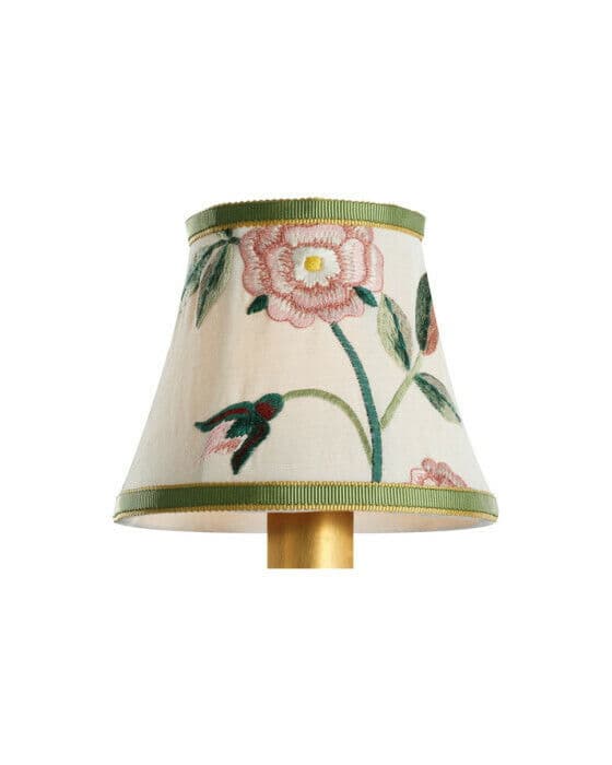 Schumacher 5" lampskärm royal silk bell empire