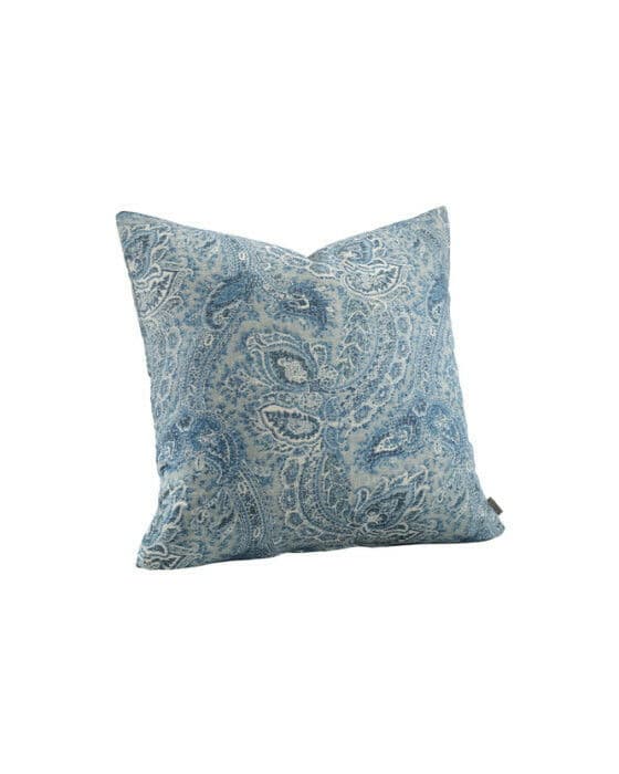 Elton paisley kuddfodral blå
