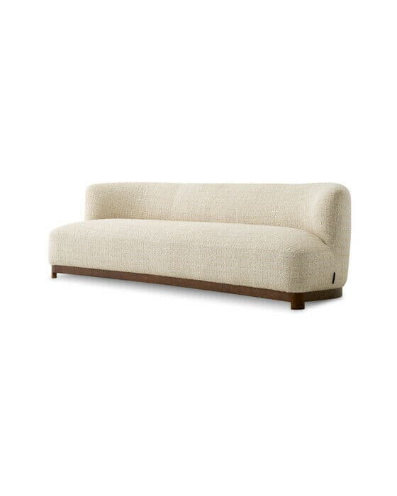 Stelvio soffa valnöt beige