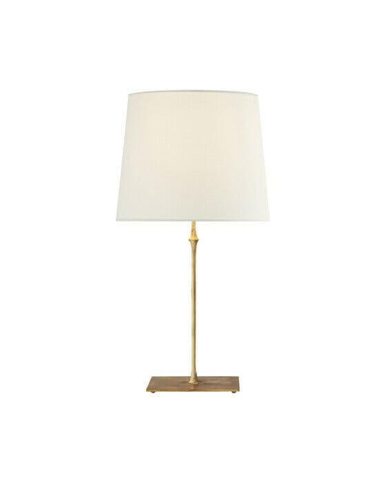 Dauphine bordslampa Gilded Iron