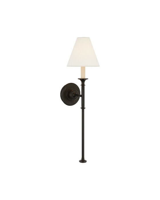 Piaf Tail vägglampa svart