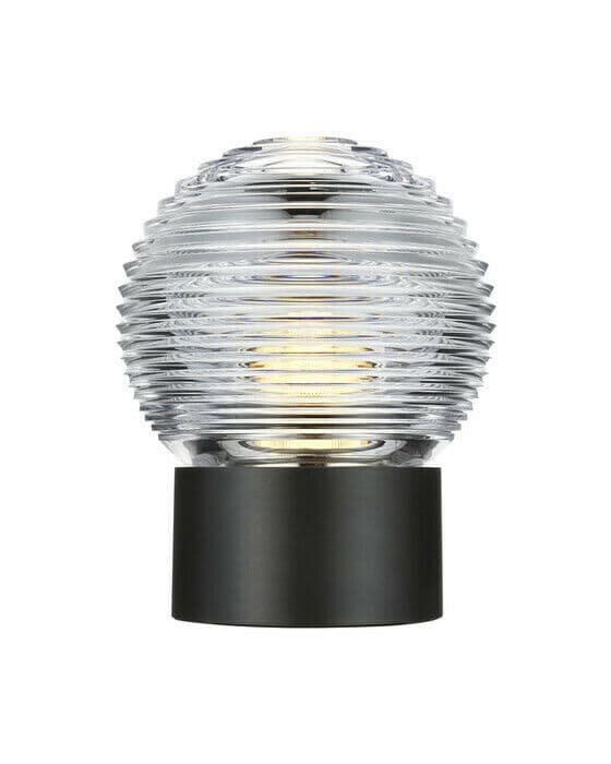 Circon 7" bordslampa uppladdningsbar brons