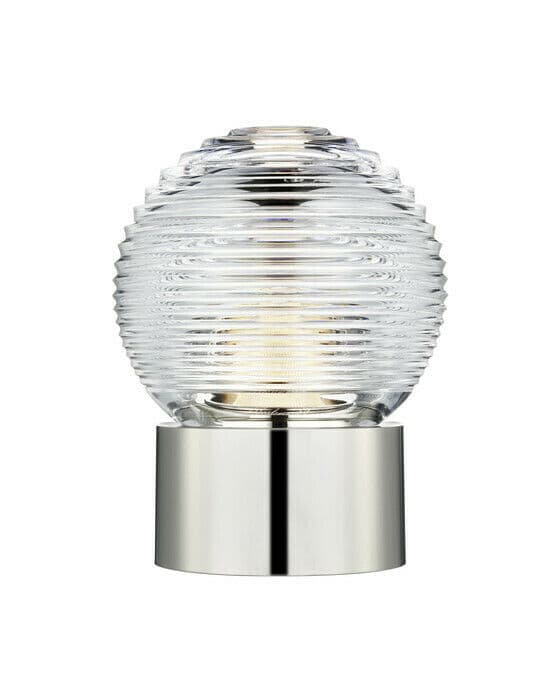 Circon 7" bordslampa uppladdningsbar nickel