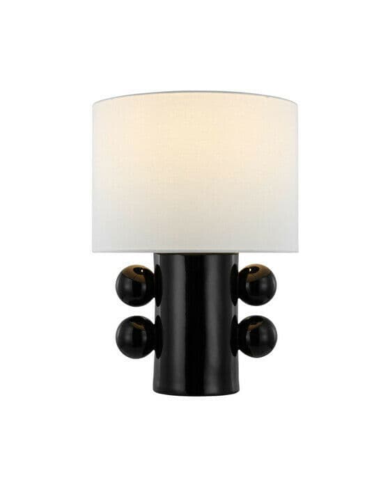 Tiglia Low bordslampa svart