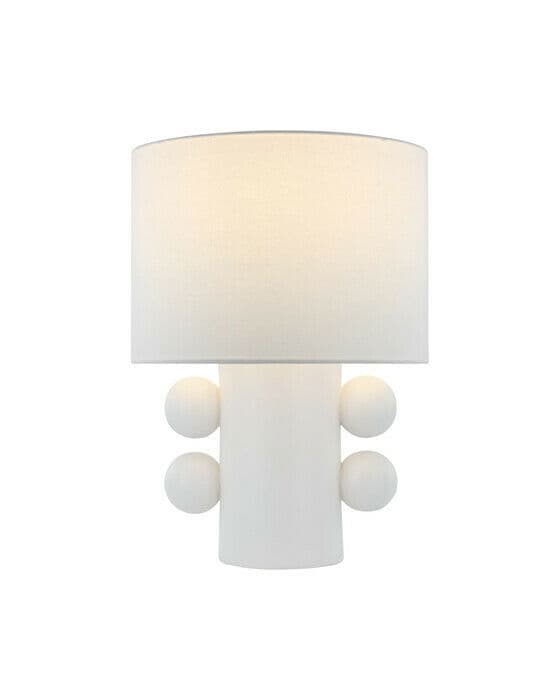 Tiglia Low bordslampa vit