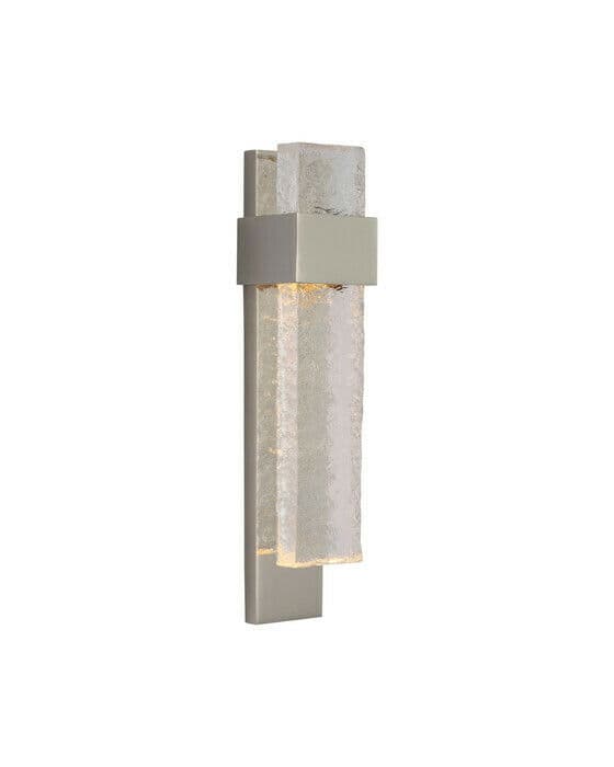 Brock vägglampa nickel