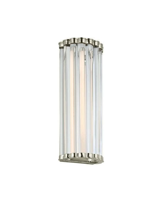 Kean vägglampa nickel