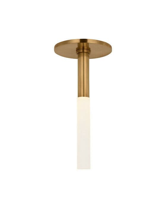 Rousseau monopoint plafond mässing