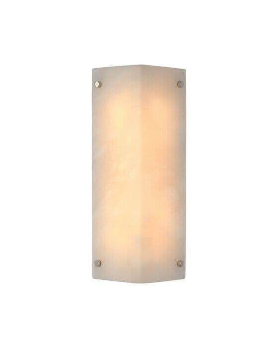 Clayton wall vägglampa nickel/alabaster