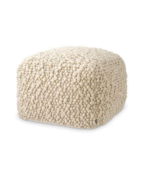 Schillinger fotpall ivory