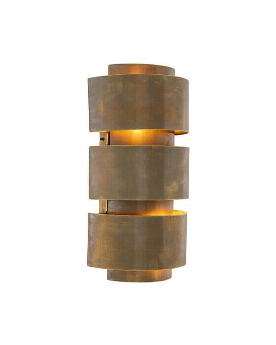 Manetti vägglampa vintage mässing
