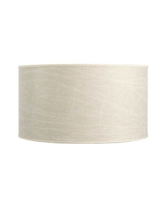 Cylinder lampskärm leather cream