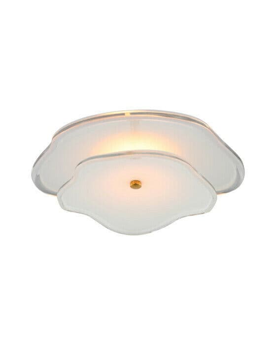 Leighton 14" plafond mässing