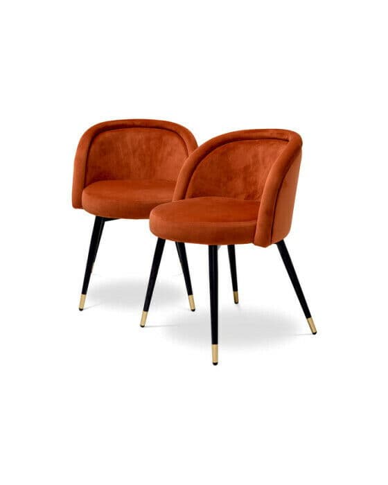 Chloé matstolar orange