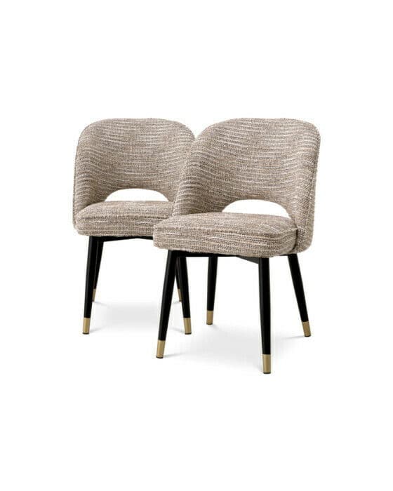 Cliff matstol mademoiselle beige 2-set