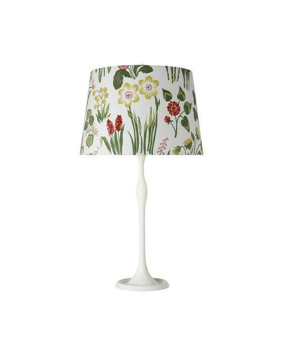 Romero bordslampa vit/rosa