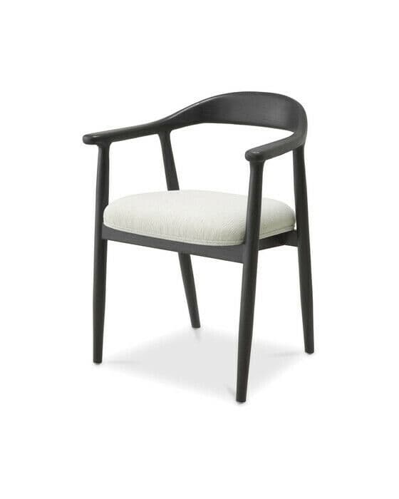 Beale matstol svart / vit